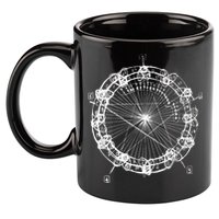 Coltrane Chord Changes Mandala Jazz Musician 11oz C Handle Ceramic Mug