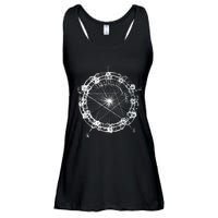 Coltrane Chord Changes Mandala Jazz Musician Ladies Essential Flowy Tank