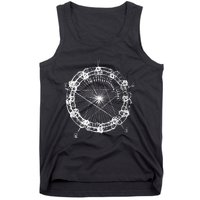 Coltrane Chord Changes Mandala Jazz Musician Tank Top