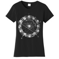 Coltrane Chord Changes Mandala Jazz Musician Women's T-Shirt