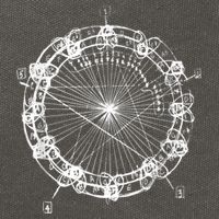 Coltrane Chord Changes Mandala Jazz Musician Cotton Canvas Backpack