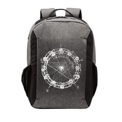 Coltrane Chord Changes Mandala Jazz Musician Vector Backpack