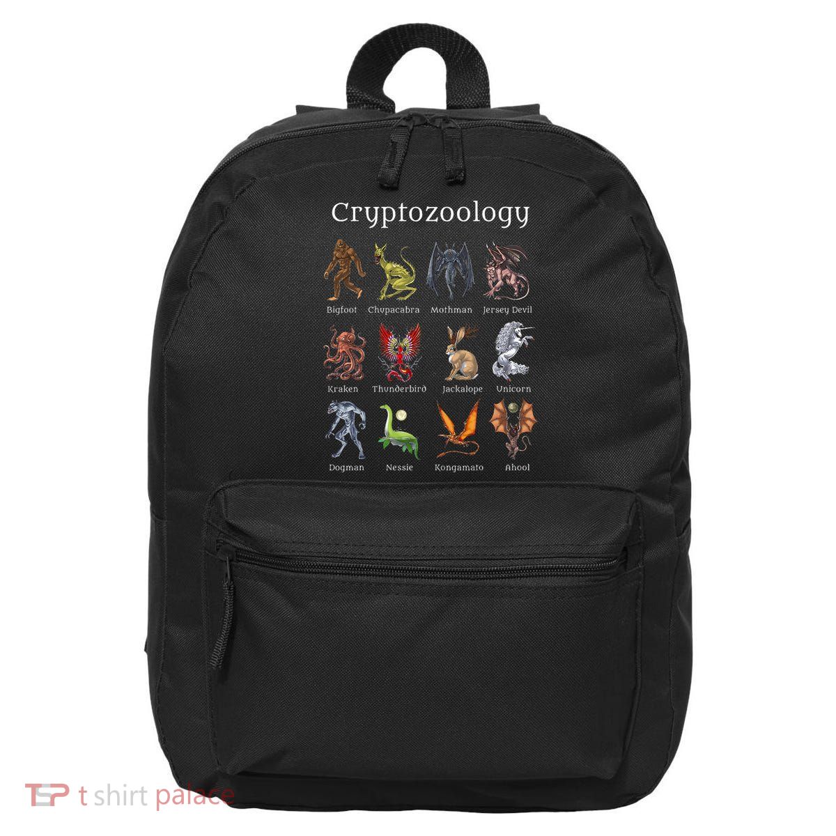 Cryptozoology Cryptid Creatures Fantasy Mythical Monsters 16 in Basic Backpack