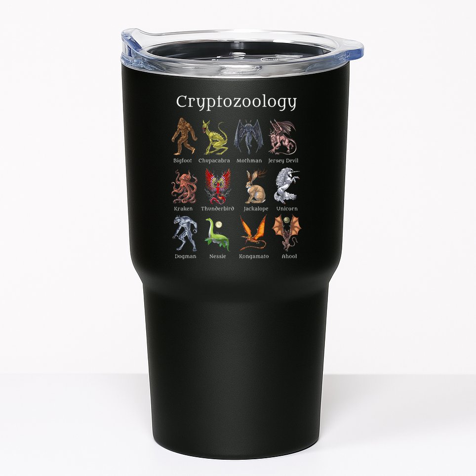 Cryptozoology Cryptid Creatures Fantasy Mythical Monsters Tumbler