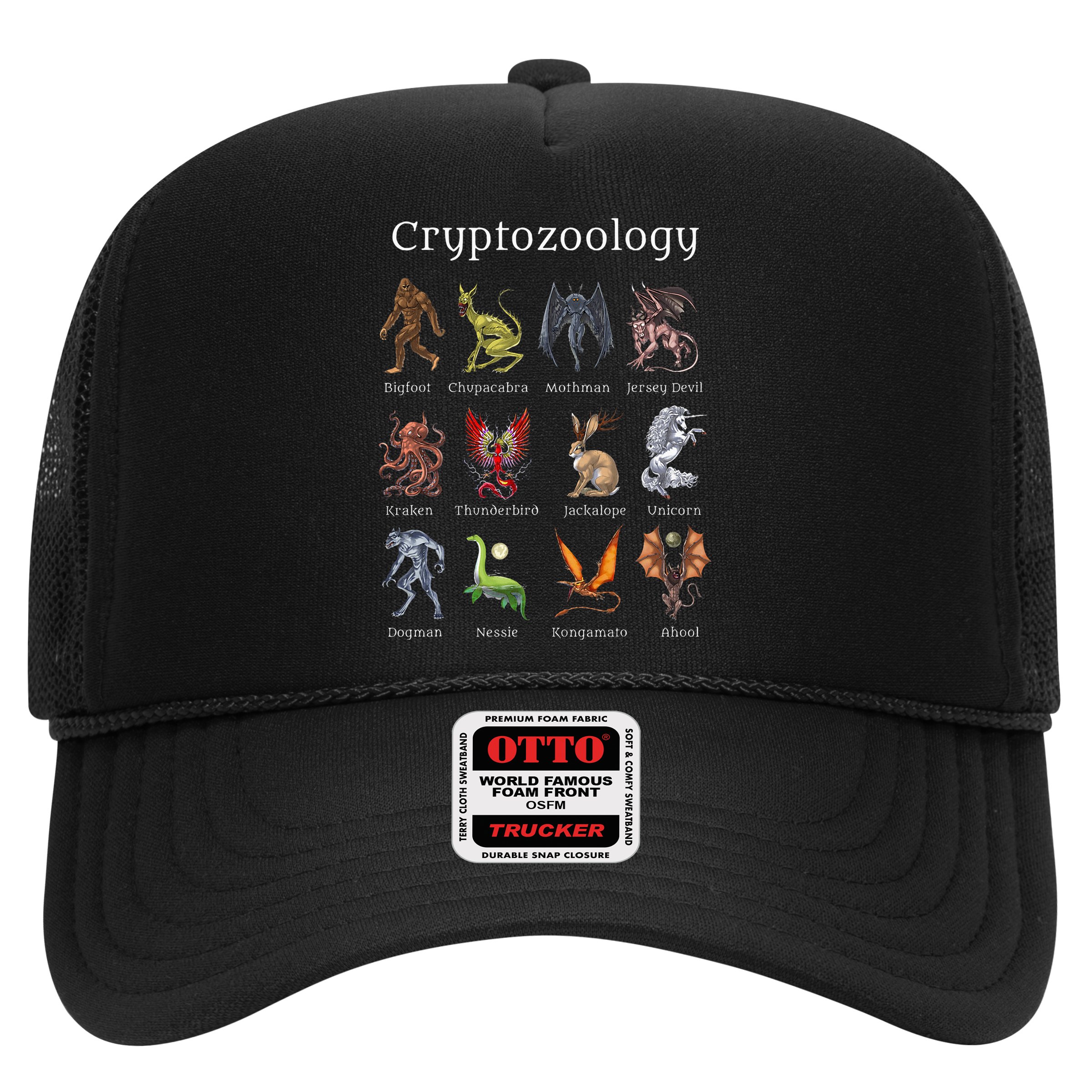Cryptozoology Cryptid Creatures Fantasy Mythical Monsters Hat