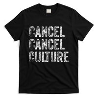 Cancel Cancel Culture Anti Cancel Culture Not Woke T-Shirt