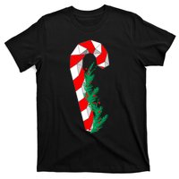 Christmas Candy Cane Santa Xmas T-Shirt