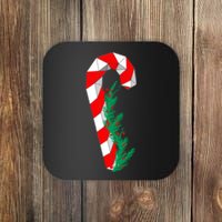 Christmas Candy Cane Santa Xmas Coaster