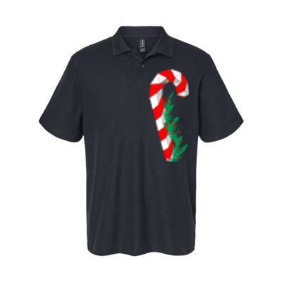 Christmas Candy Cane Santa Xmas Softstyle Adult Sport Polo