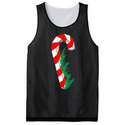 Christmas Candy Cane Santa Xmas Mesh Reversible Basketball Jersey Tank