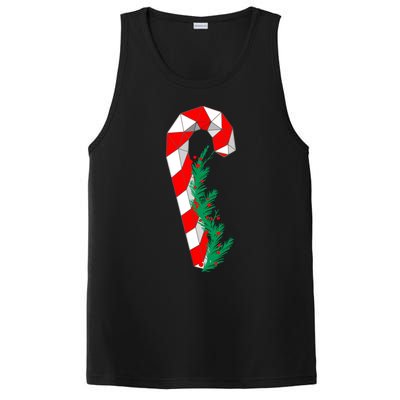 Christmas Candy Cane Santa Xmas PosiCharge Competitor Tank