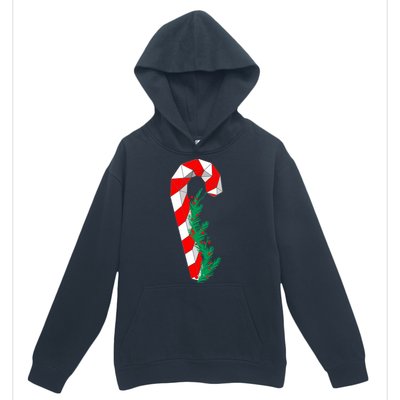 Christmas Candy Cane Santa Xmas Urban Pullover Hoodie