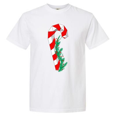 Christmas Candy Cane Santa Xmas Garment-Dyed Heavyweight T-Shirt