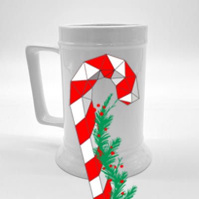 Christmas Candy Cane Santa Xmas Beer Stein