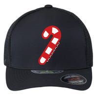 Christmas Candy Cane Santa Xmas Flexfit Unipanel Trucker Cap