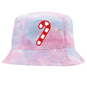 Christmas Candy Cane Santa Xmas Tie-Dyed Bucket Hat