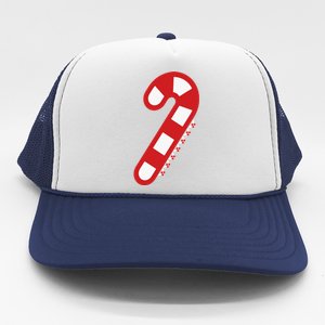 Christmas Candy Cane Santa Xmas Trucker Hat