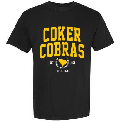 Coker College Cobras Arch Design Garment-Dyed Heavyweight T-Shirt