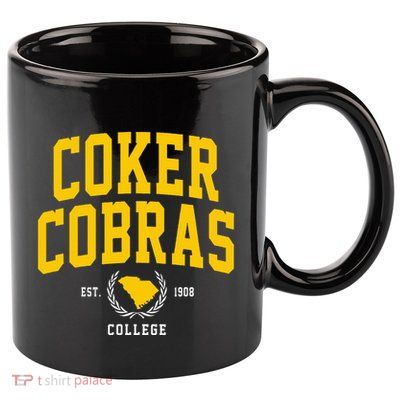 Coker College Cobras Arch Design 11oz C Handle Ceramic Mug