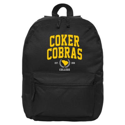 Coker College Cobras Arch Design 16 in Basic Backpack
