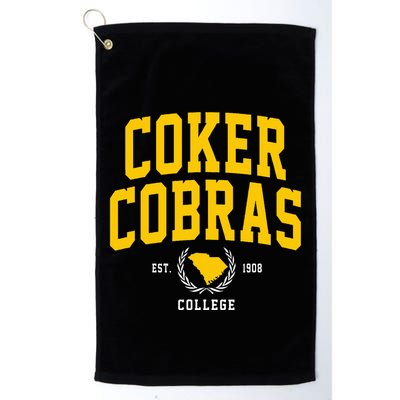 Coker College Cobras Arch Design Golf Towel