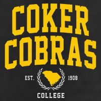 Coker College Cobras Arch Design Golf Towel