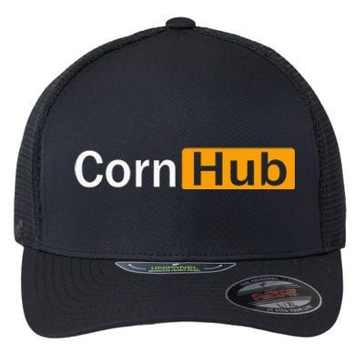 Cornhub Cornhole Cornholer Flexfit Unipanel Trucker Cap