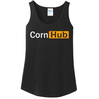 Cornhub Cornhole Cornholer Ladies Essential Tank