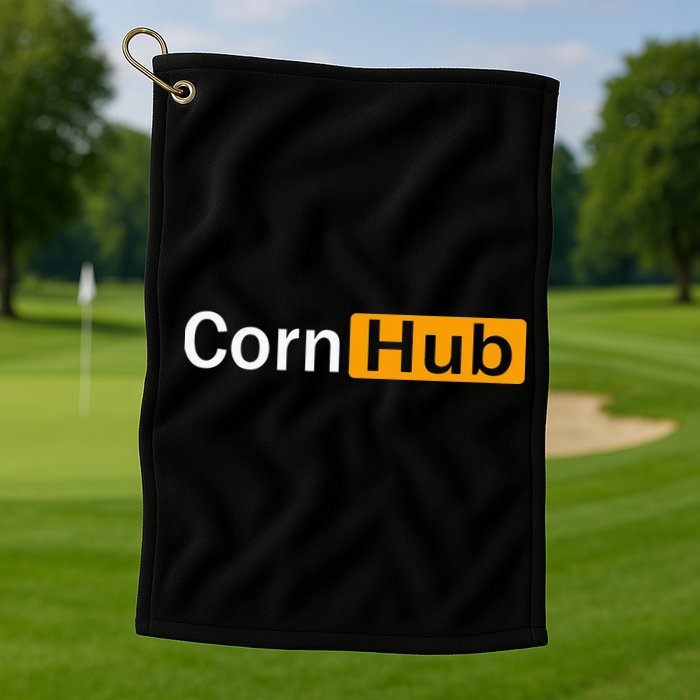 Cornhub Cornhole Cornholer Golf Towel