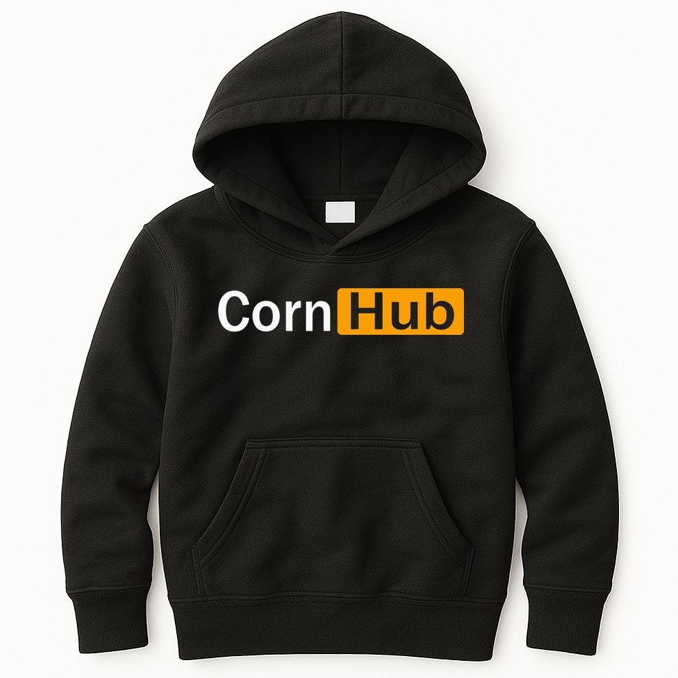 Cornhub Cornhole Cornholer Kids Hoodie