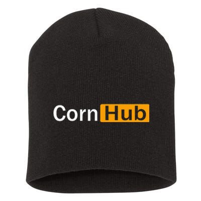 Cornhub Cornhole Cornholer Short Acrylic Beanie