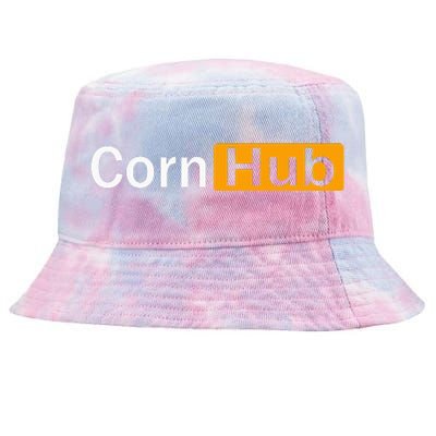 Cornhub Cornhole Cornholer Tie-Dyed Bucket Hat