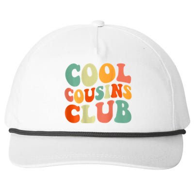 Cool Cousin Club Retro Cousin Matching Family Crew Snapback Five-Panel Rope Hat