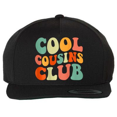 Cool Cousin Club Retro Cousin Matching Family Crew Wool Snapback Cap