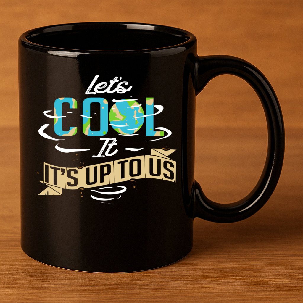Climate Change Cool Gift 11oz C Handle Ceramic Mug