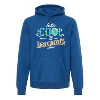 Climate Change Cool Gift Premium Hoodie