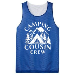 Camping Cousins Crew Family Reunion Road Trip Matching Gift Mesh Reversible Basketball Jersey Tank