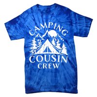 Camping Cousins Crew Family Reunion Road Trip Matching Gift Tie-Dye T-Shirt