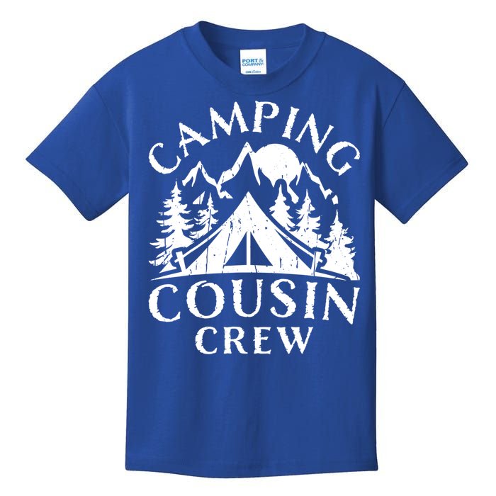 Camping Cousins Crew Family Reunion Road Trip Matching Gift Kids T-Shirt