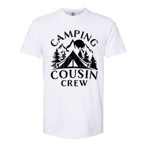 Camping Cousins Crew Family Reunion Road Trip Matching Gift Softstyle CVC T-Shirt