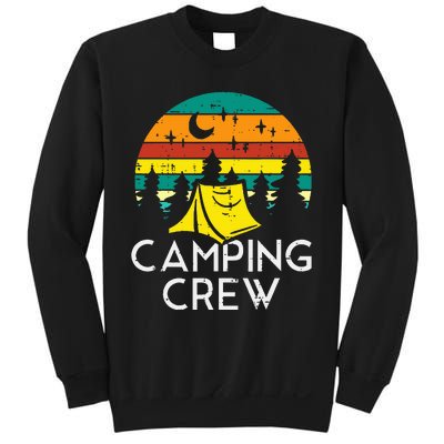 Camping Crew Cute Camper Sweatshirt