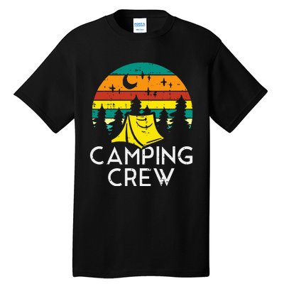 Camping Crew Cute Camper Tall T-Shirt