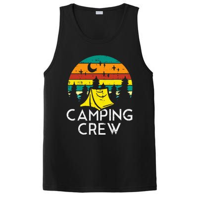 Camping Crew Cute Camper PosiCharge Competitor Tank