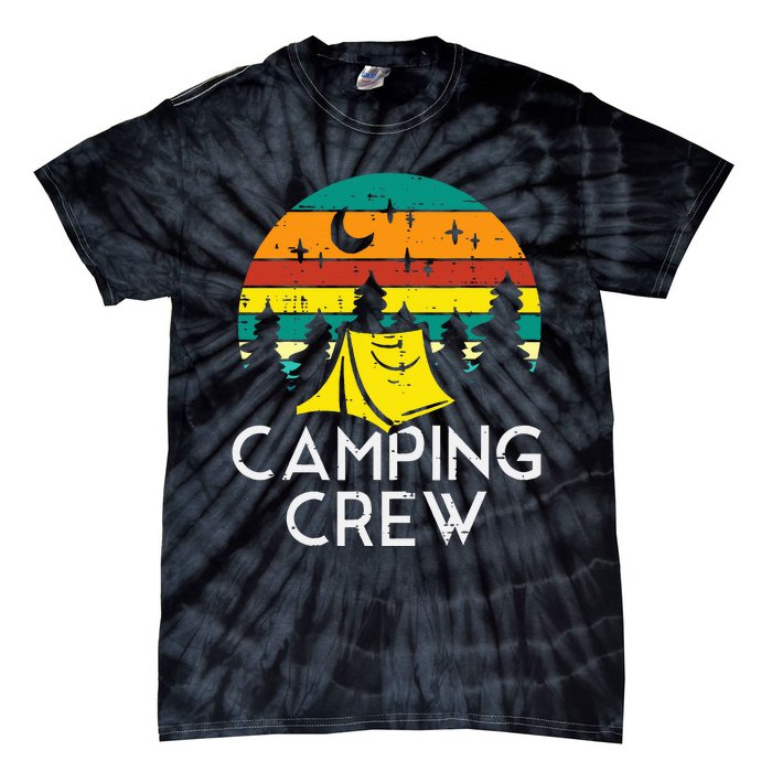 Camping Crew Cute Camper Tie-Dye T-Shirt