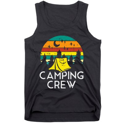 Camping Crew Cute Camper Tank Top