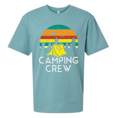 Camping Crew Cute Camper Sueded Cloud Jersey T-Shirt