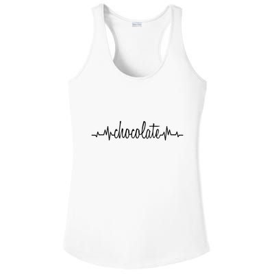 Chocolate Chip Cookie Ladies PosiCharge Competitor Racerback Tank