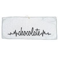 Chocolate Chip Cookie Large Microfiber Waffle Golf Towel