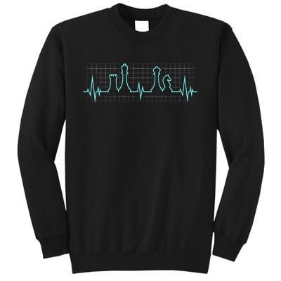 Chess, Chess Club, Chess Heartbeat Sweatshirt