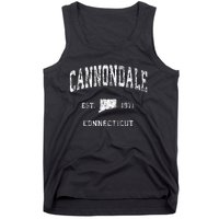 Cannondale Connecticut Ct Vintage Athletic Sports Design Tank Top